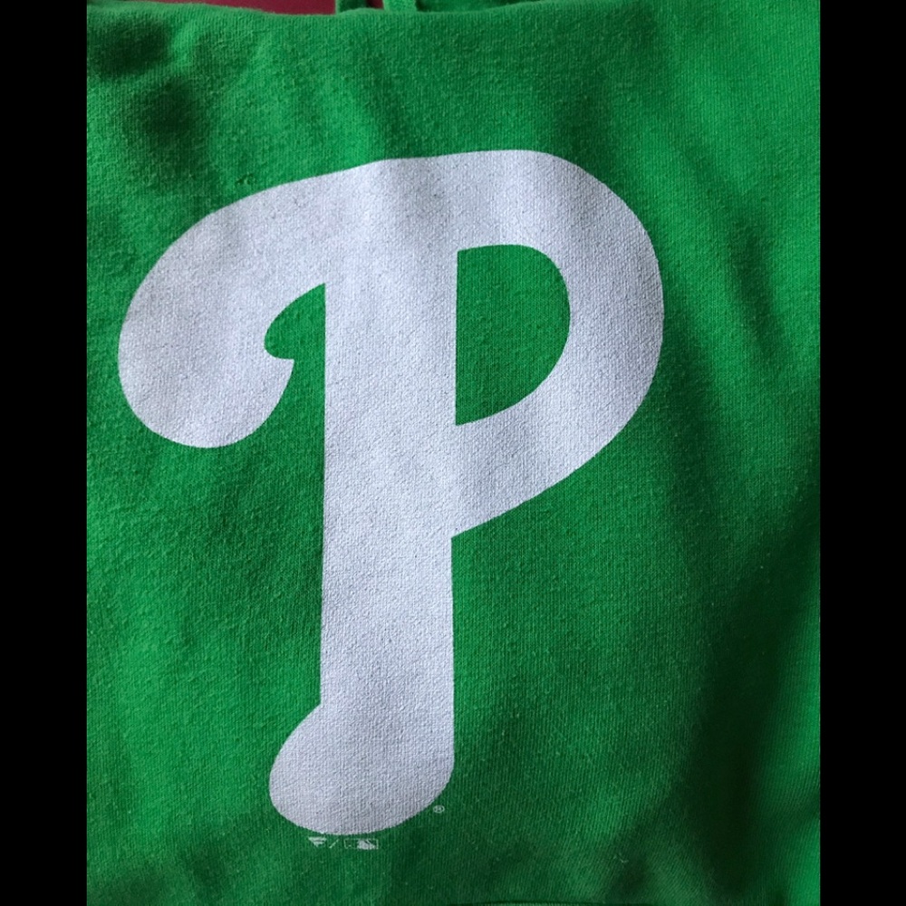 Green unisex Philadelphia Phillies hoodie